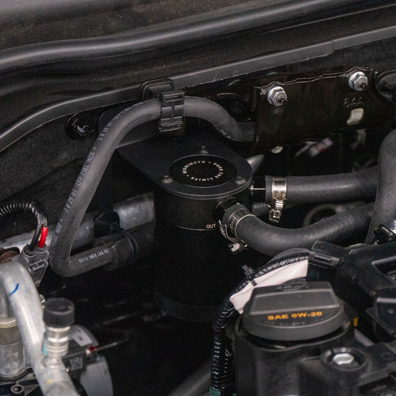 Mishimoto 2022+ Honda Civic 1.5T Baffled Oil Catch Can PCV Side Mishimoto Oil Catch Cans  AXOPROS