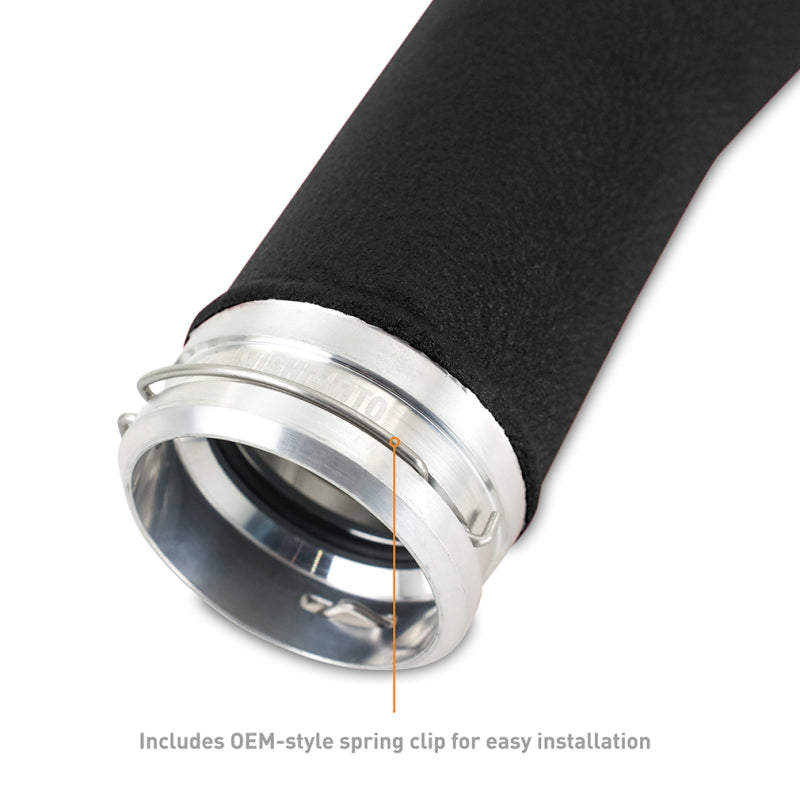 Mishimoto 2022+ Subaru WRX Charge Pipe Micro - Wrinkle Black Mishimoto Intercooler Pipe Kits  AXOPROS