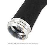 Mishimoto 2022+ Subaru WRX Charge Pipe Micro - Wrinkle Black Mishimoto Intercooler Pipe Kits  AXOPROS