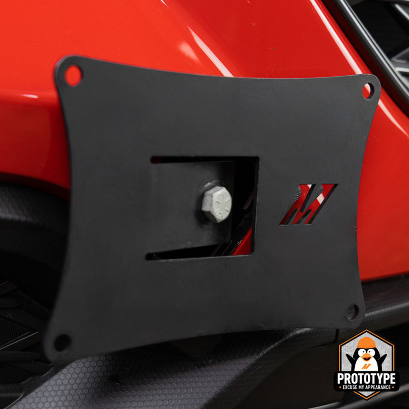 Mishimoto 2022+ Subaru WRX License Plate Relocation Kit Mishimoto Tow Hooks  AXOPROS