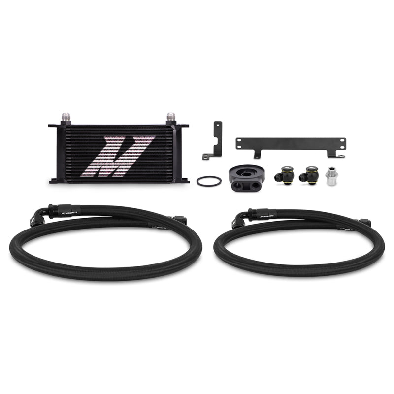 Mishimoto 2022+ Subaru WRX Oil Cooler Kit - Black Mishimoto Oil Coolers  AXOPROS