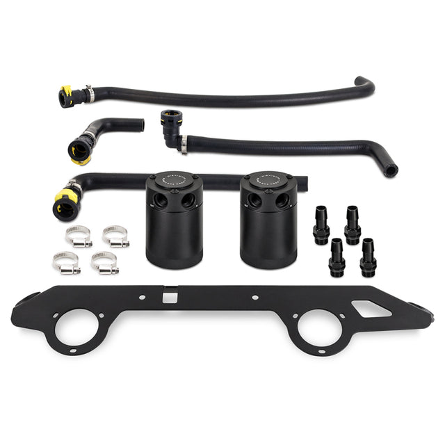 Mishimoto 2023+ Ford Bronco 2.7L Baffled Oil Catch Can System Mishimoto Oil Catch Cans  AXOPROS