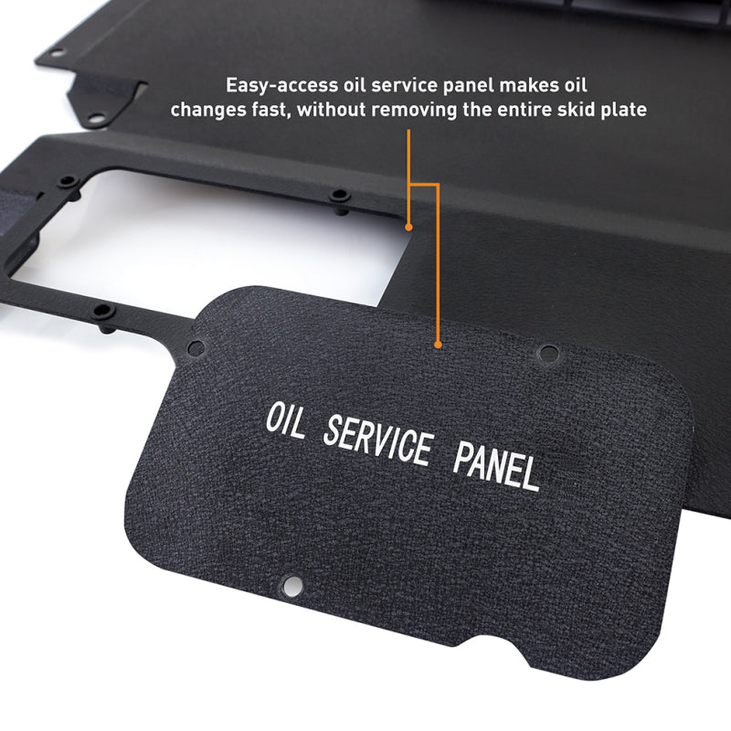 Mishimoto 2023+ Nissan Z Skid Plate Engine - Wrinkle Black Mishimoto Skid Plates  AXOPROS