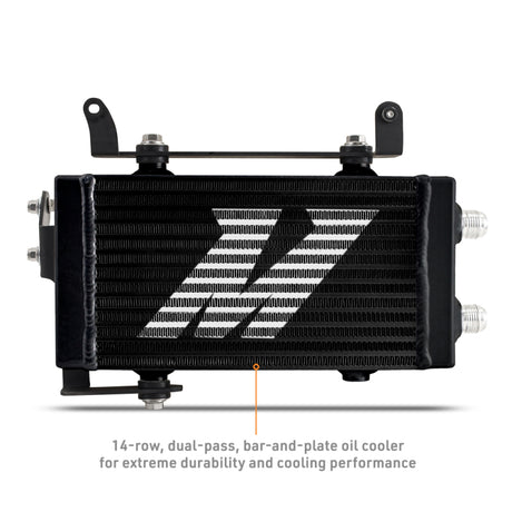 Mishimoto 2023+ Toyota GR Corolla Oil Cooler Kit - Thermostatic - Black Mishimoto Oil Coolers  AXOPROS