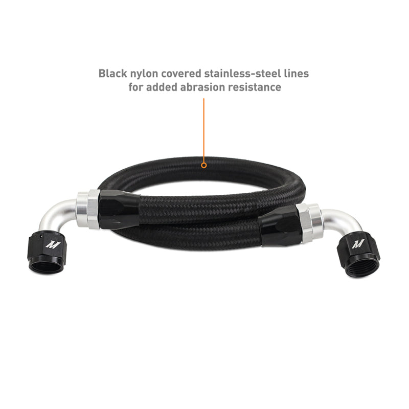 Mishimoto 2023+ Toyota GR Corolla Oil Cooler Kit - Thermostatic - Black Mishimoto Oil Coolers  AXOPROS