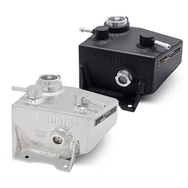 Mishimoto 2024+ Ford Mustang V8/2.3L EcoBoost Expansion Tank - Polished Mishimoto Coolant Reservoirs  AXOPROS