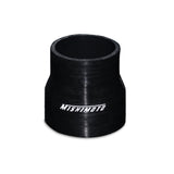 Mishimoto 2.25 to 2.5 Inch Black Transition Coupler Mishimoto Silicone Couplers & Hoses  AXOPROS