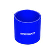 Mishimoto 2.5 Inch Blue Straight Coupler Mishimoto Silicone Couplers & Hoses  AXOPROS