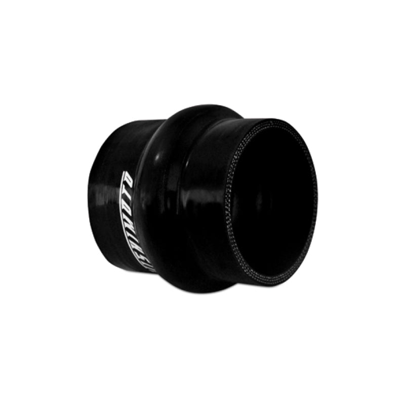 Mishimoto 2.5in Black Hump Hose Coupler Mishimoto Silicone Couplers & Hoses  AXOPROS