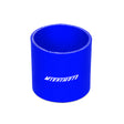 Mishimoto 3.0 Inch Blue Straight Coupler Mishimoto Silicone Couplers & Hoses  AXOPROS