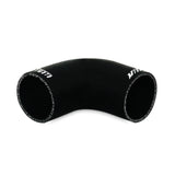Mishimoto 3in Black 90 Degree Coupler Mishimoto Silicone Couplers & Hoses  AXOPROS