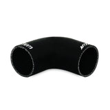 Mishimoto 3in Black 90 Degree Coupler Mishimoto Silicone Couplers & Hoses  AXOPROS
