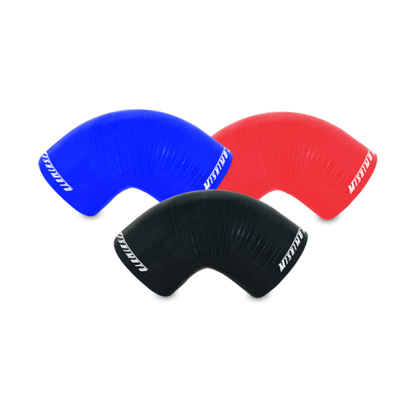 Mishimoto 3in Black 90 Degree Coupler Mishimoto Silicone Couplers & Hoses  AXOPROS