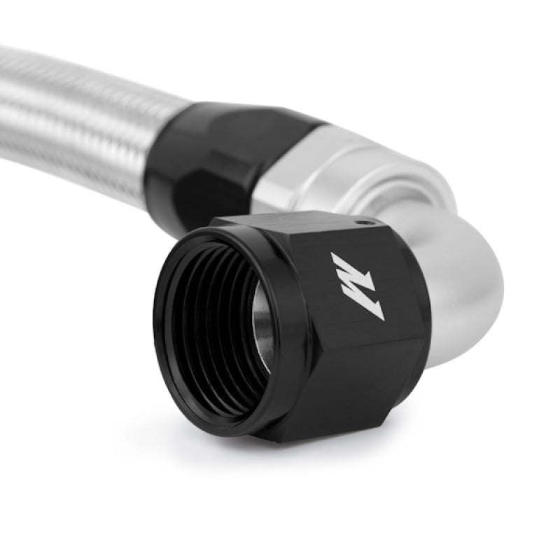 Mishimoto 4 Ft Stainless Steel Braided Hose w/ -10AN Fittings Mishimoto Oil Line Kits  AXOPROS