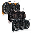 Mishimoto 89-01 Jeep Cherokee XJ 4.0L Performance Aluminum Fan Shroud w/ Controller Mishimoto Fans & Shrouds  AXOPROS