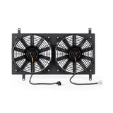 Mishimoto 90-97 Mazda Miata Aluminum Fan Shroud Kit - Black Mishimoto Fans & Shrouds  AXOPROS