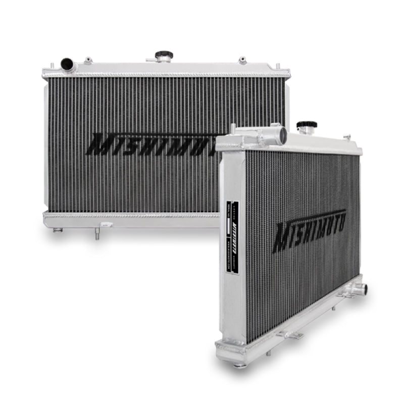 Mishimoto 95-98 Nissan 240sx S14 SR20DET X-LINE (Thicker Core) Aluminum Radiator Mishimoto Radiators  AXOPROS