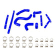Mishimoto 96-02 Toyota 4Runner 3.4L (w/ Rear Heater) Silicone Heater Hose Kit - Blue Mishimoto Hoses  AXOPROS