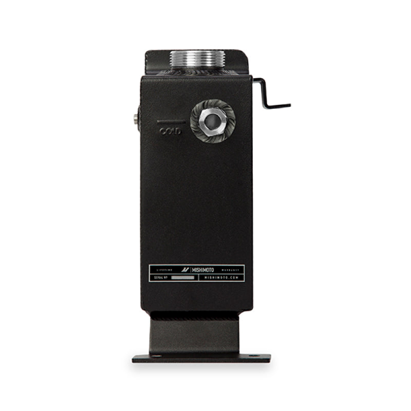 Mishimoto 99-03 Ford 7.3L Powerstroke Aluminum Degas Tank - Micro-Wrinkle Black Mishimoto Cooling Packages  AXOPROS