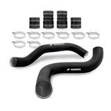 Mishimoto 99-03 Ford 7.3L Powerstroke PSD Intercooler Pipe/Boot Kit - Wrinkle Black Mishimoto Silicone Couplers & Hoses  AXOPROS