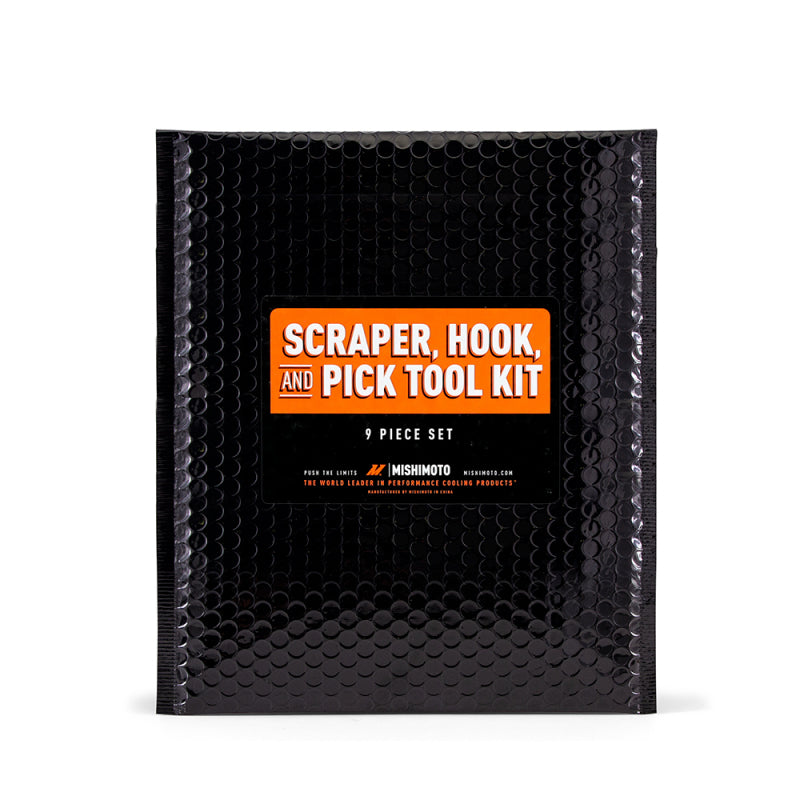 Mishimoto 9pc Scraper, Hook and Pick Tool Kit Mishimoto Tools  AXOPROS