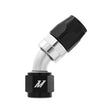 Mishimoto Aluminum -10AN 45 Degree Fitting - Black Mishimoto Fittings  AXOPROS