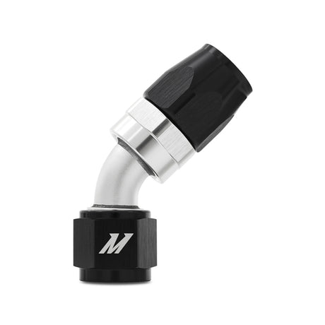Mishimoto Aluminum -10AN 45 Degree Fitting - Black Mishimoto Fittings  AXOPROS