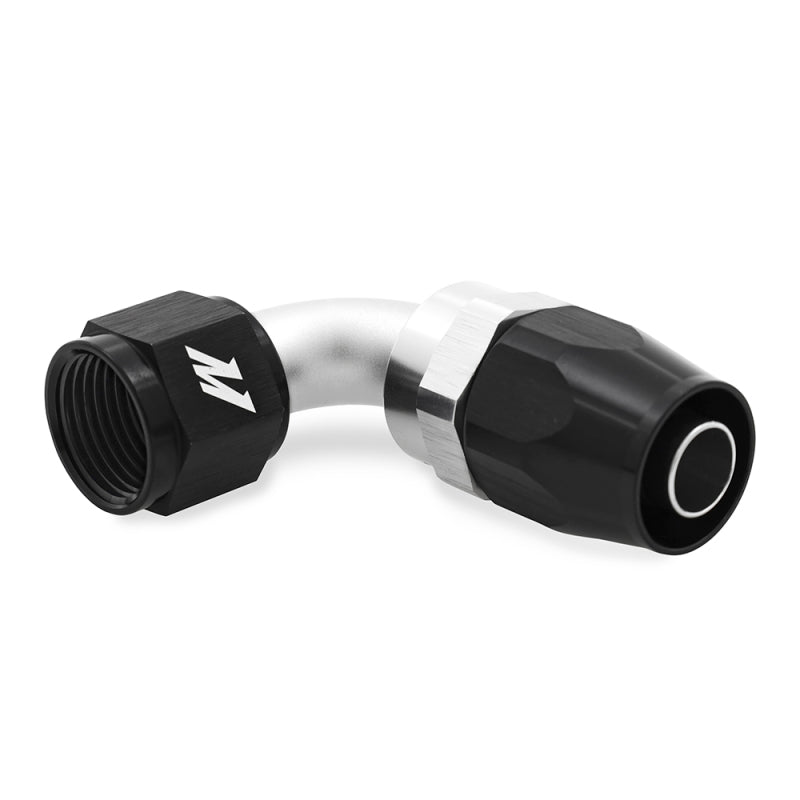Mishimoto Aluminum -10AN 90 Degree Fitting - Black Mishimoto Fittings  AXOPROS