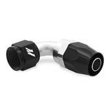 Mishimoto Aluminum -10AN 90 Degree Fitting - Black Mishimoto Fittings  AXOPROS