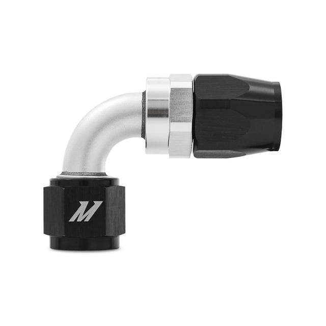 Mishimoto Aluminum -10AN 90 Degree Fitting - Black Mishimoto Fittings  AXOPROS