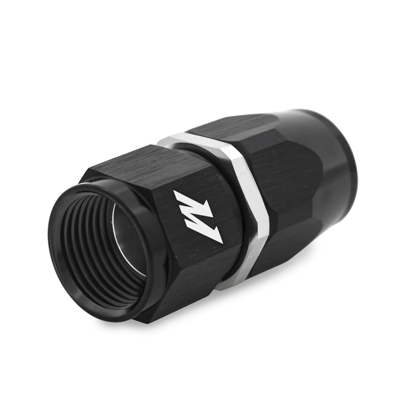 Mishimoto Aluminum -10AN Straight Fitting - Black Mishimoto Fittings  AXOPROS