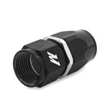 Mishimoto Aluminum -10AN Straight Fitting - Black Mishimoto Fittings  AXOPROS
