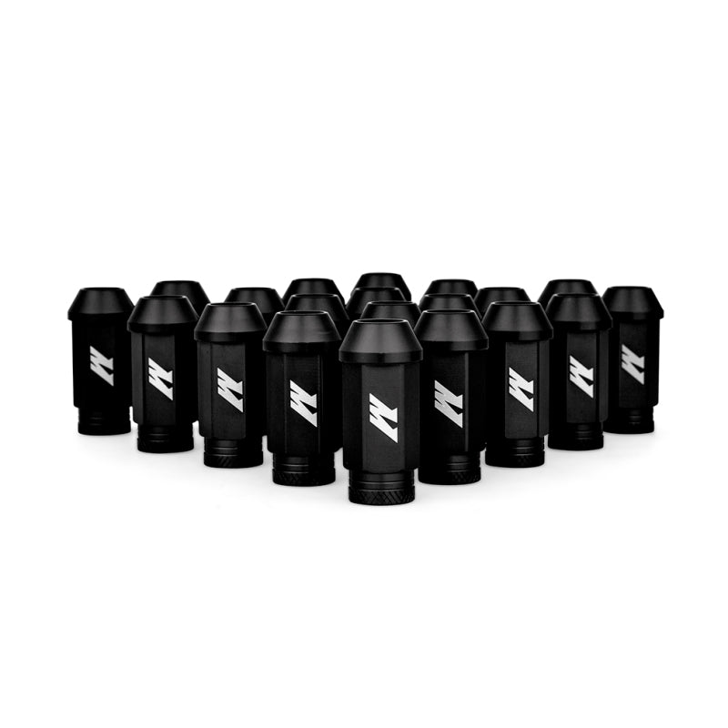 Mishimoto Aluminum Locking Lug Nuts 1/2 X 20 23pc Set Black Mishimoto Lug Nuts  AXOPROS