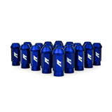 Mishimoto Aluminum Locking Lug Nuts M12x1.25 20pc Set Blue Mishimoto Lug Nuts  AXOPROS