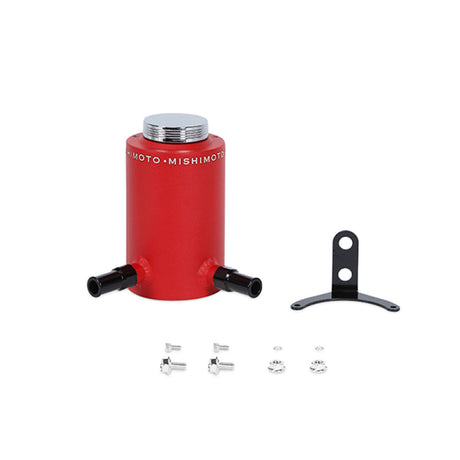 Mishimoto Aluminum Power Steering Reservoir Tank - Wrinkle Red Mishimoto Coolant Reservoirs  AXOPROS