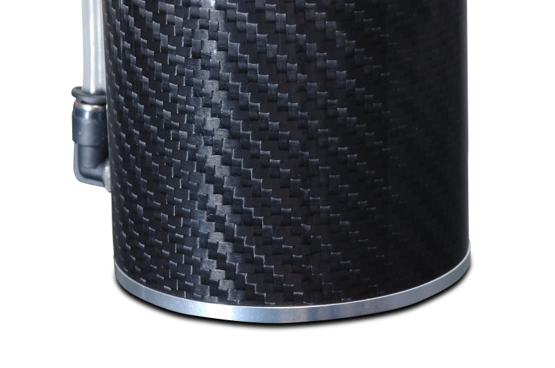Mishimoto Carbon Fiber Oil Catch Can 10mm Fittings Mishimoto Fittings  AXOPROS