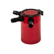 Mishimoto Compact Baffled Oil Catch Can 3-Port - Red Mishimoto Oil Catch Cans  AXOPROS