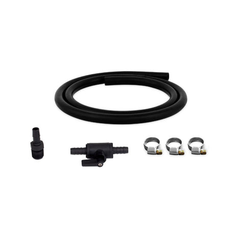 Mishimoto Compact Baffled Oil Catch Can Petcock Drain Kit Mishimoto Oil Catch Cans  AXOPROS