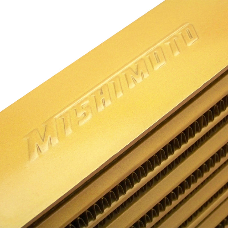 Mishimoto Eat Sleep Race Special Edition Gold M-Line Intercooler Mishimoto Intercoolers  AXOPROS
