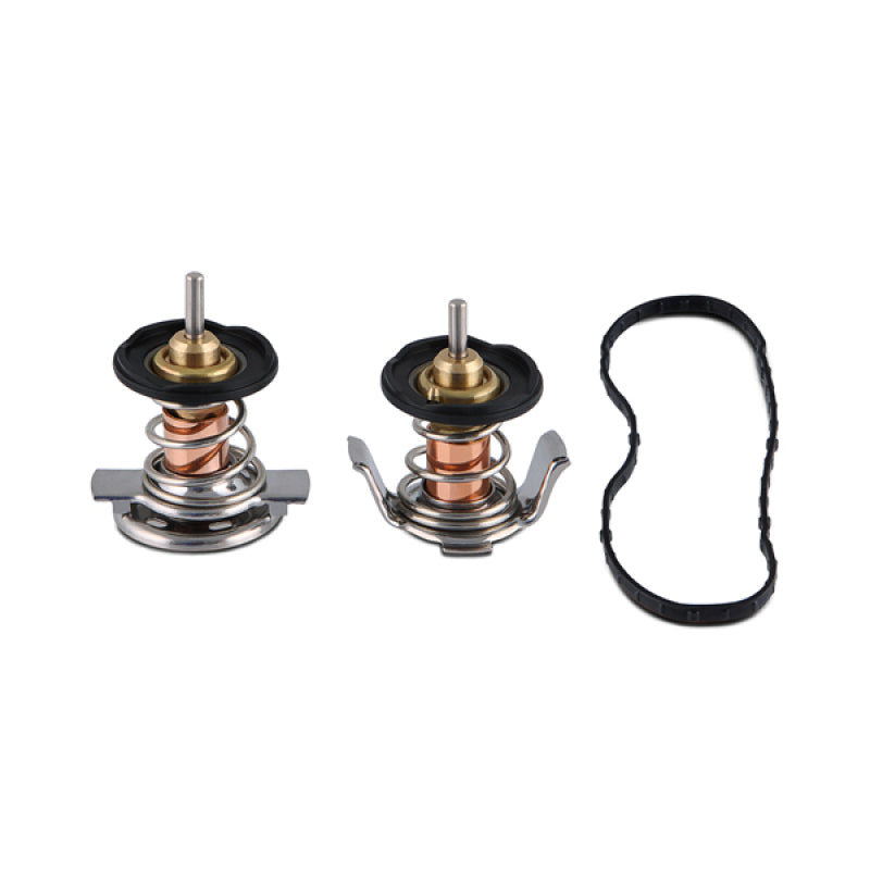 Mishimoto Ford 6.4L Powerstroke High-Temperature Thermostat (Set of 2) Mishimoto Thermostats  AXOPROS