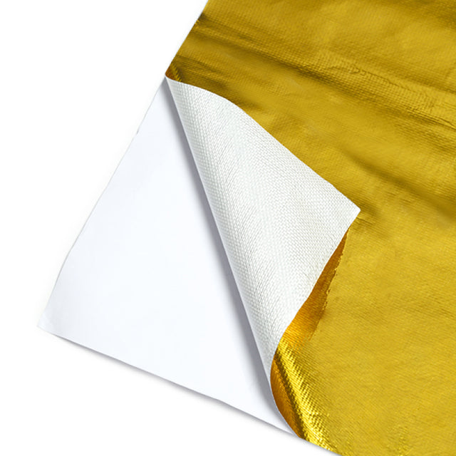 Mishimoto Gold Reflective Barrier w/ Adhesive Backing 24 inches x 24 inches Mishimoto Thermal Tape  AXOPROS