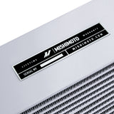 Mishimoto Heavy-Duty Oil Cooler - 17in. Same-Side Outlets - Silver Mishimoto Oil Coolers  AXOPROS