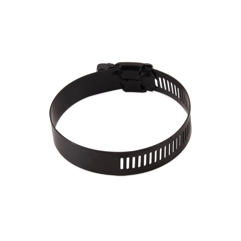 Mishimoto High-Torque Worm Gear Clamp 1.06in.-2.01in. (27mm-51mm) - Pack of 10 (Black) Mishimoto Clamps  AXOPROS