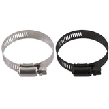 Mishimoto High-Torque Worm Gear Clamp1.57in.-2.52in. (40mm-64mm) - Pack of 10 (Black) Mishimoto Clamps  AXOPROS