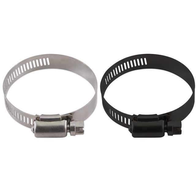 Mishimoto High-Torque Worm Gear Clamp1.57in.-2.52in. (40mm-64mm) - Pack of 10 (Black) Mishimoto Clamps  AXOPROS