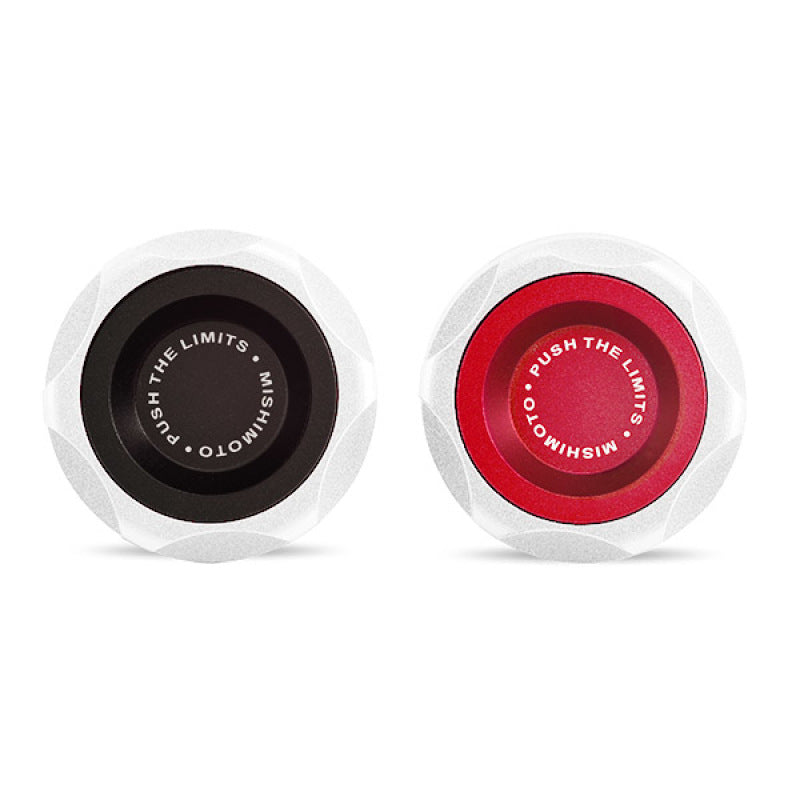 Mishimoto Honda Oil FIller Cap - Red Mishimoto Oil Caps  AXOPROS
