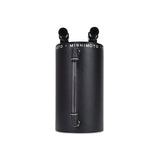 Mishimoto Large Aluminum Oil Catch Can - Wrinkle Black Mishimoto Oil Catch Cans  AXOPROS