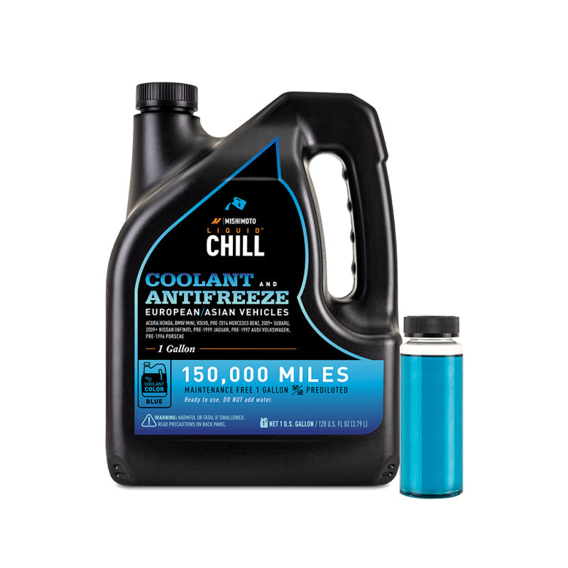 Mishimoto Liquid Chill EG Coolant, European/Asian Vehicles, Blue Mishimoto Coolants  AXOPROS