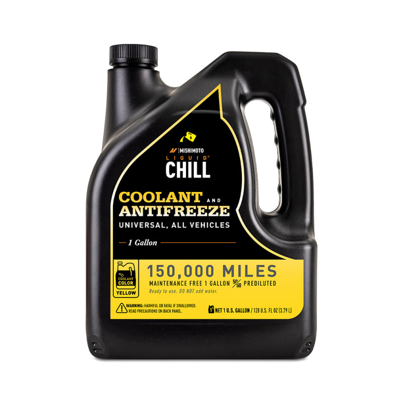 Mishimoto Liquid Chill EG Coolant, Universal, Yellow Mishimoto Coolants  AXOPROS