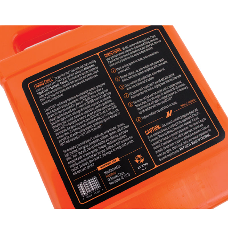 Mishimoto Liquid Chill Synthetic Engine Coolant - Premixed Mishimoto Coolants  AXOPROS